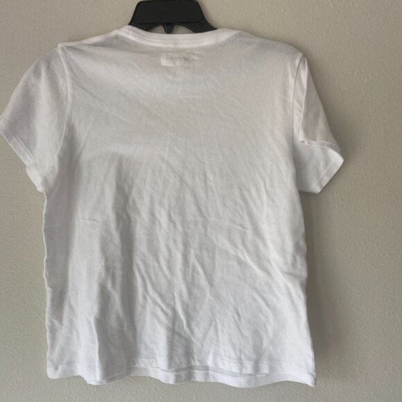 2 THE GREAT. BLUE AND WHITE TEES SZ 0 - Picture 5 of 5